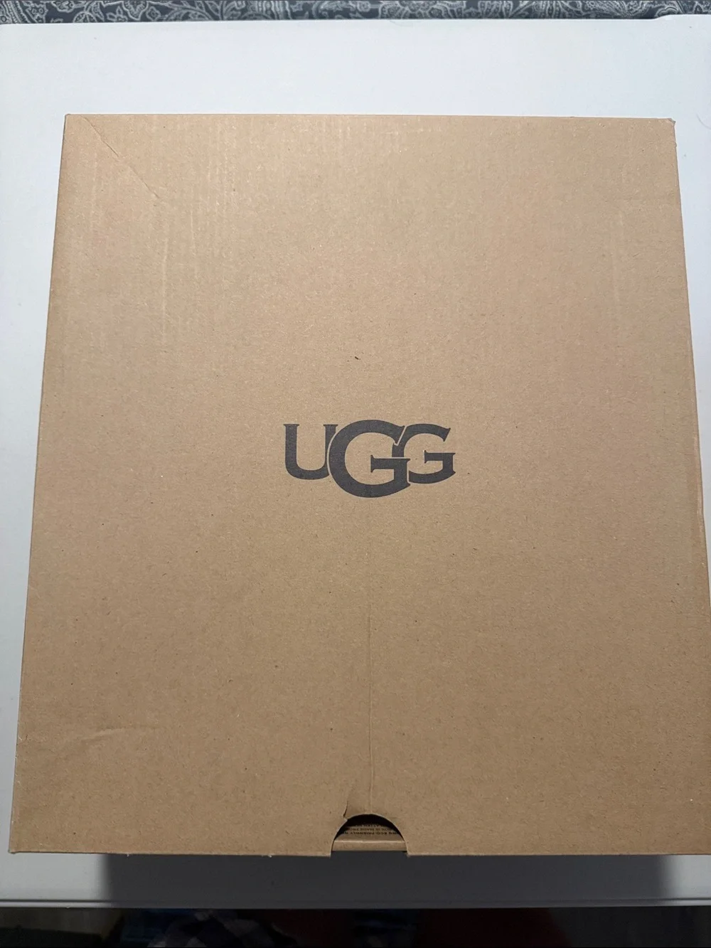 UGG Shoe Box Label